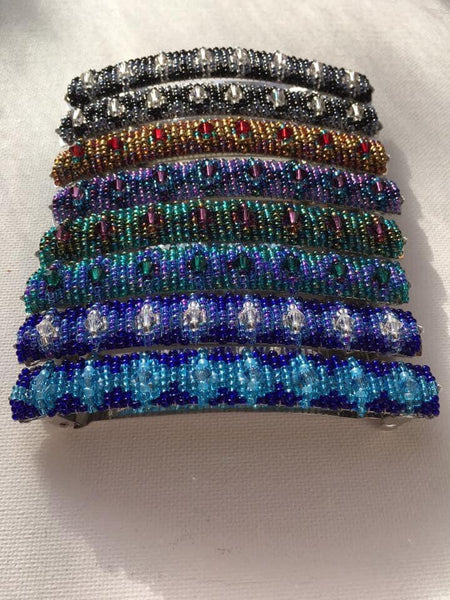 Beaded Barrettes (Large)