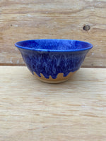 Large Cobalt Blue Ocean Bowls